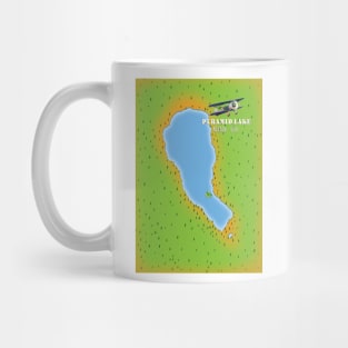 Pyramid lake Nevada USA Mug